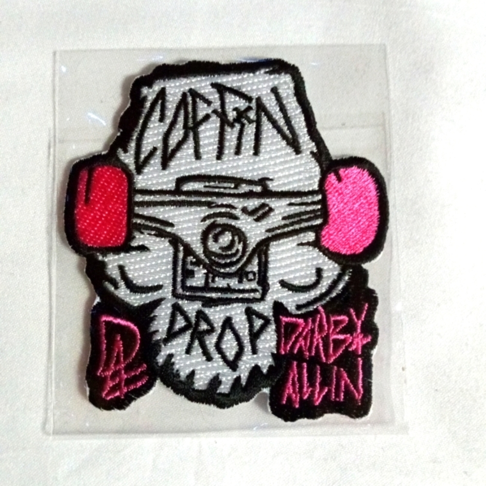 Darby Allin patch pro Wrestling Crate AEW NIP brand new in packaging Coffin Drop
